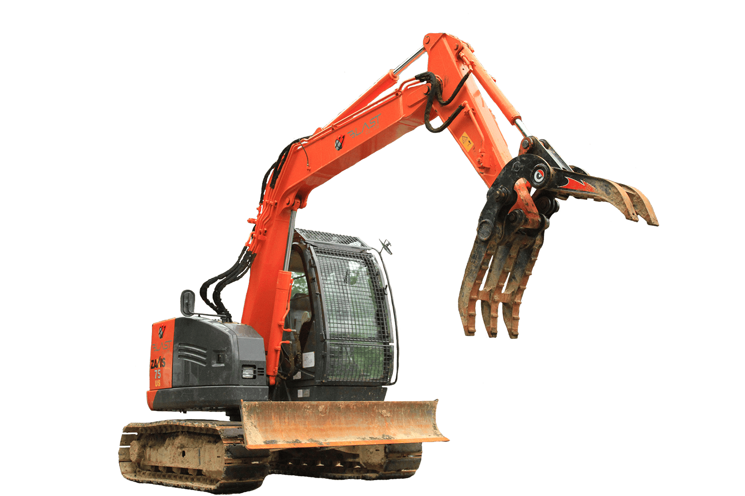 日立のバックホー