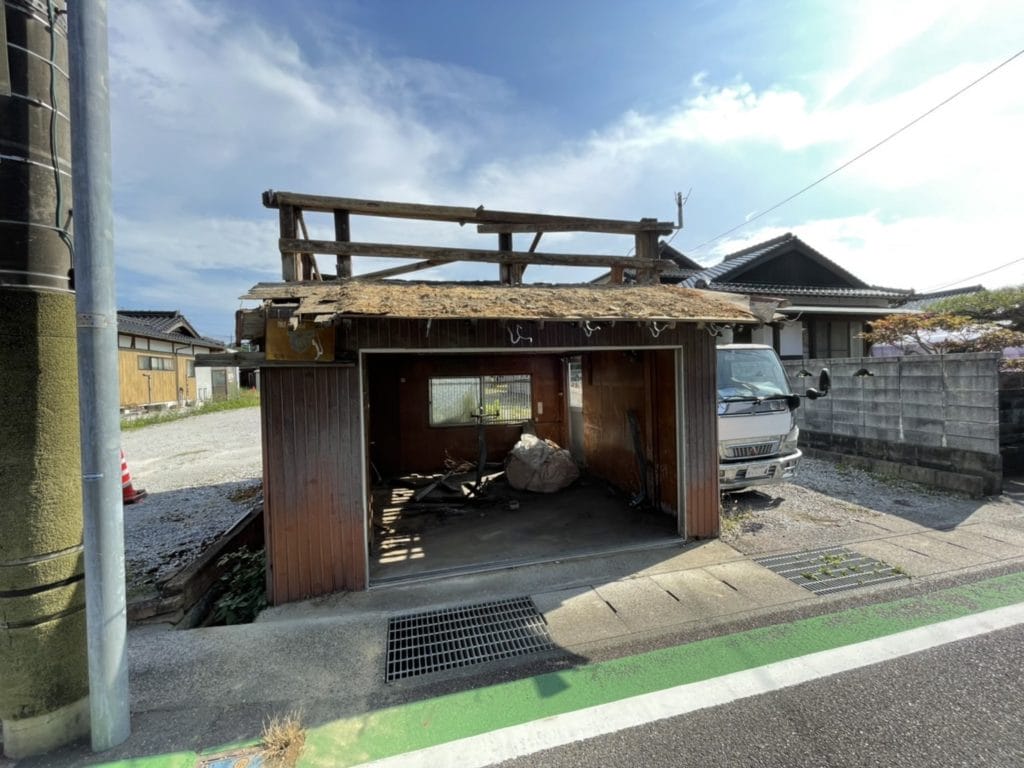 宇部市楠木町の木造テナント