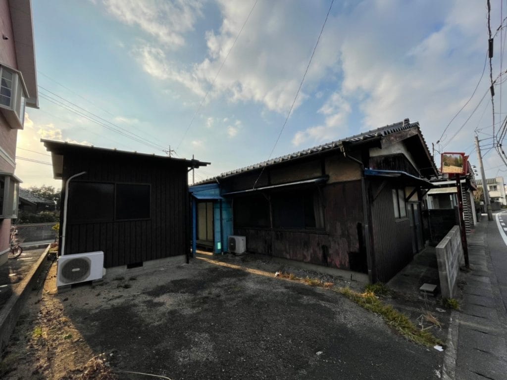 宇部市野中の木造平屋建居宅