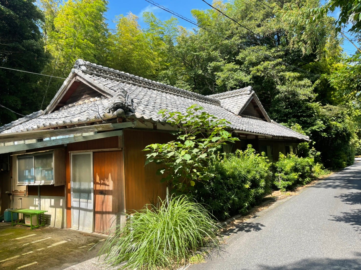 長門市油谷の木造住宅