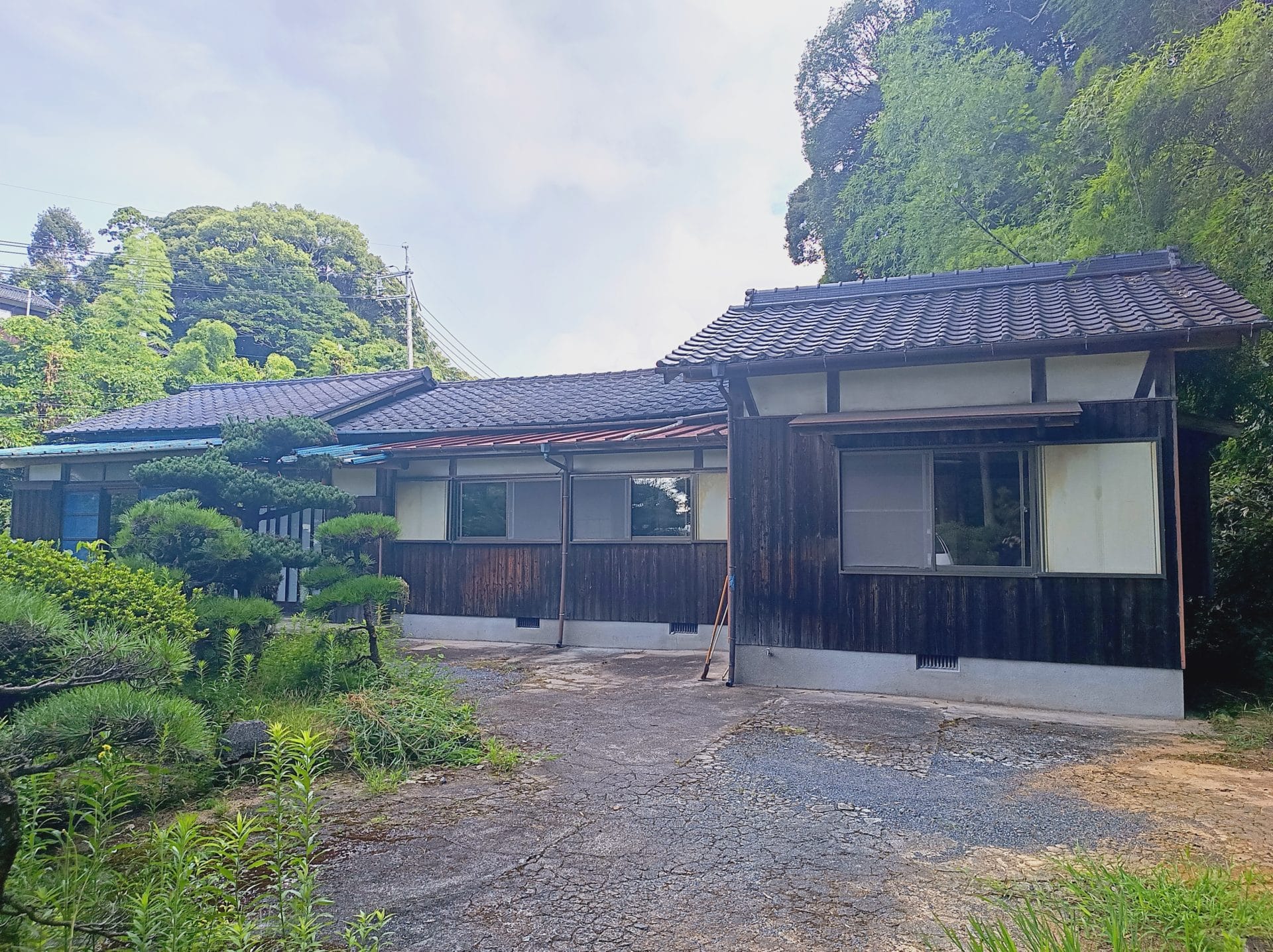 宇部市川上の木造住宅