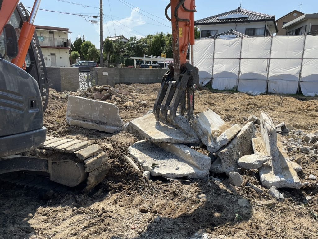 宇部市の住宅解体