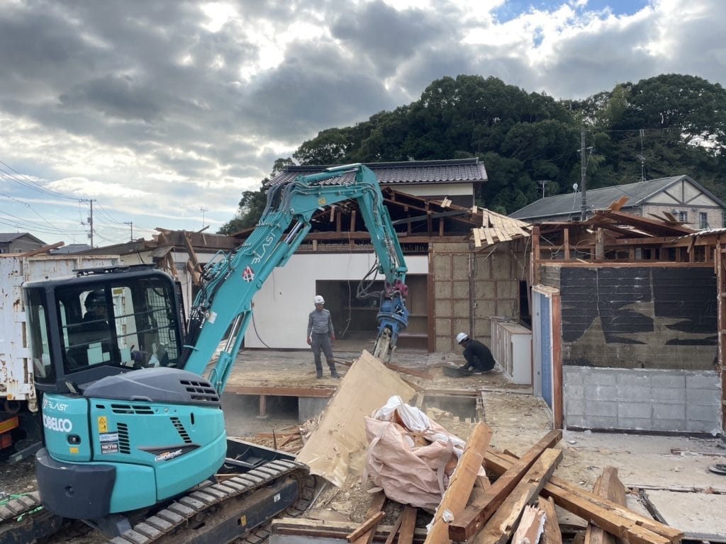 木造住宅解体工事