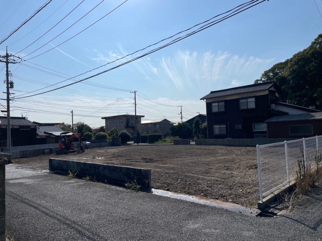 解体工事完了後