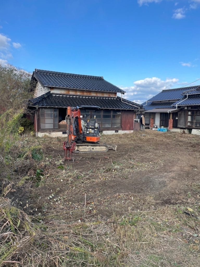 山口市佐山解体工事