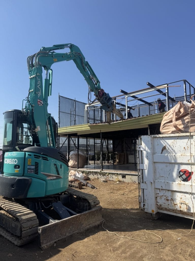 山陽小野田市高千穂解体工事