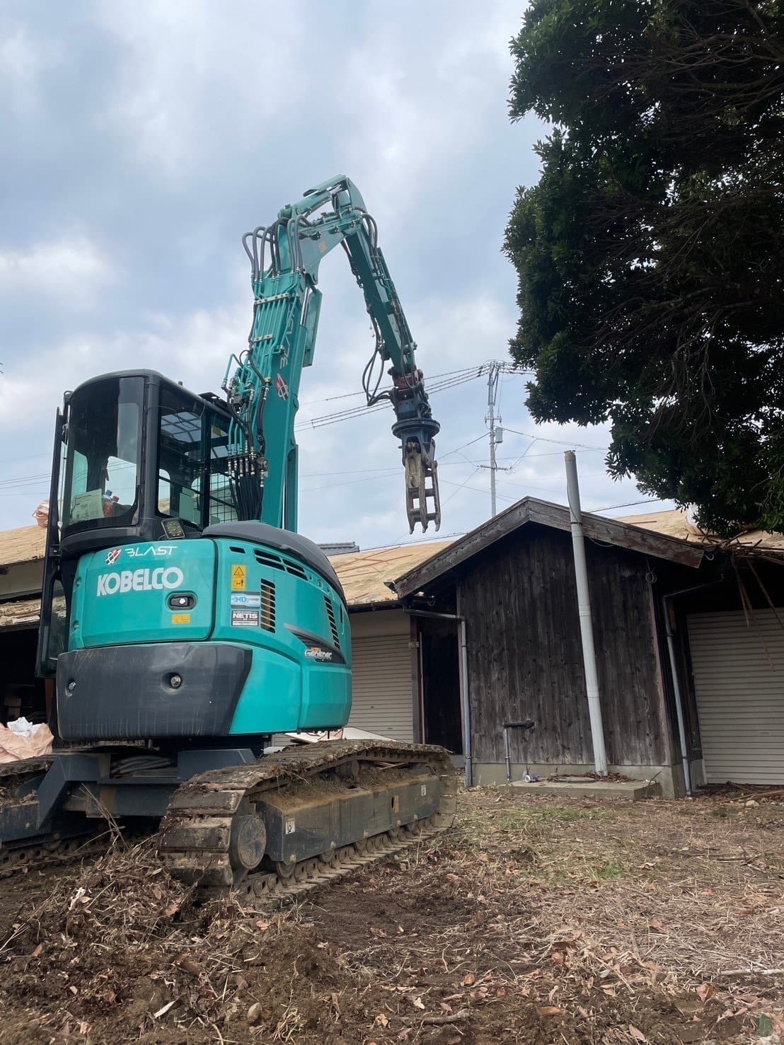 山口市阿知須解体工事