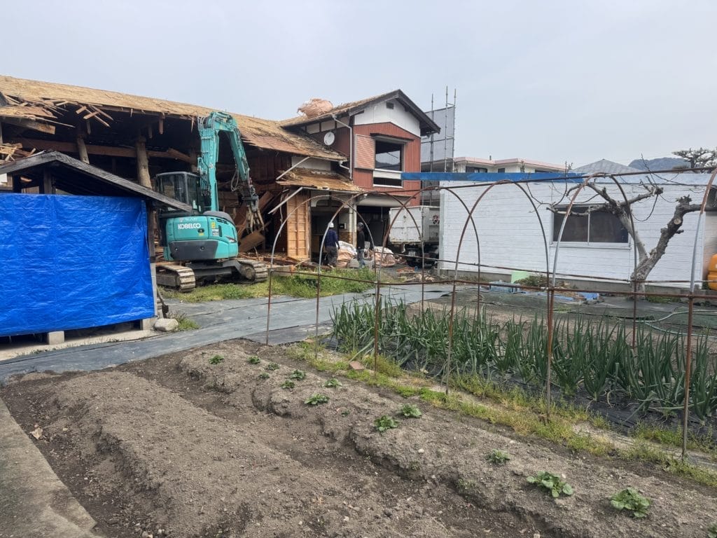 山口市吉敷解体工事