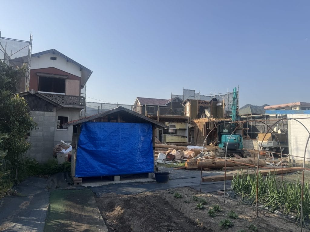 山口市吉敷解体工事