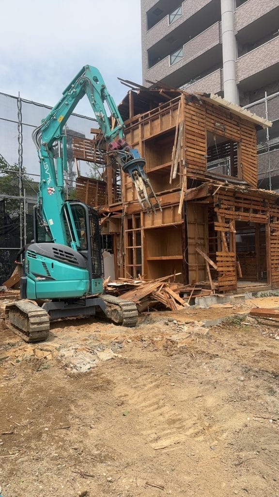 山口市小郡解体工事