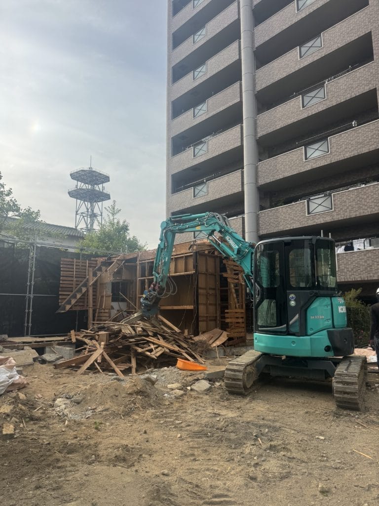 山口市小郡解体工事
