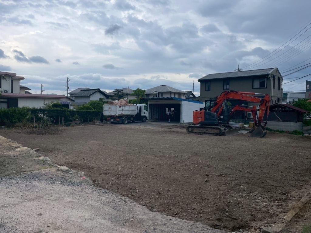 山口市吉敷解体工事