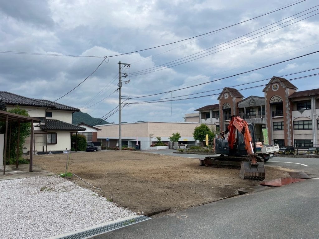 解体工事完了後