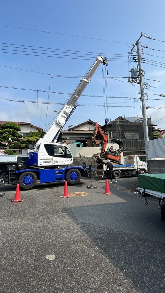 宇部市解体工事