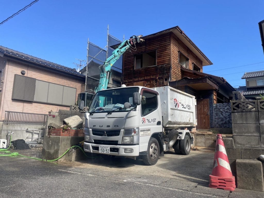 宇部市の解体はブラスト