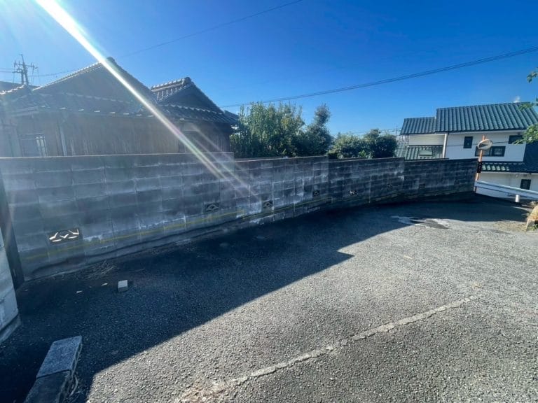 宇部市のブロック塀撤去ならブラスト