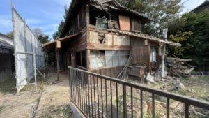 下関 解体工事 費用 に影響する重機が入らない現場
