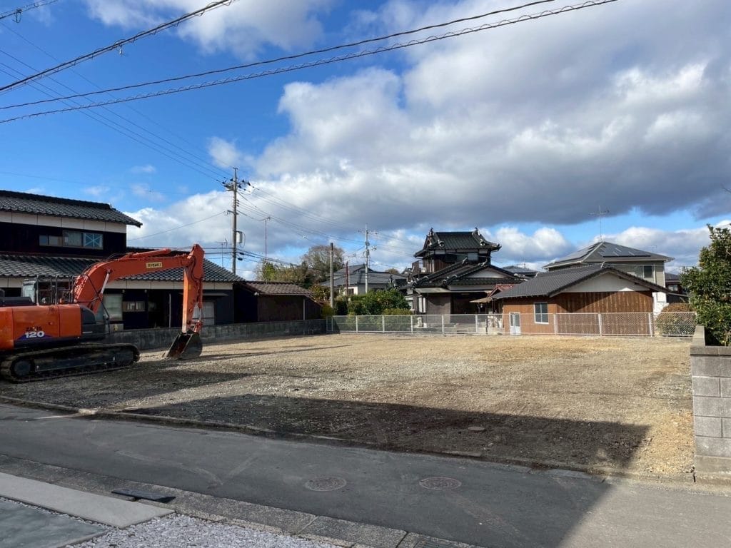 宇部市の解体工事完了後