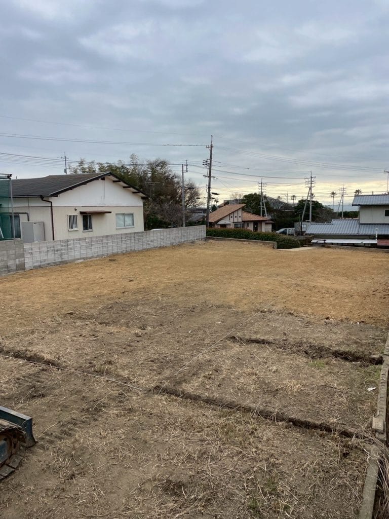 解体工事完了後