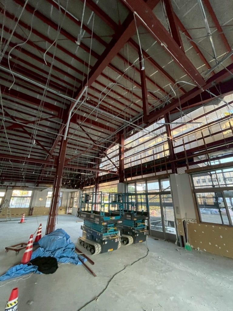 内装解体完了写真